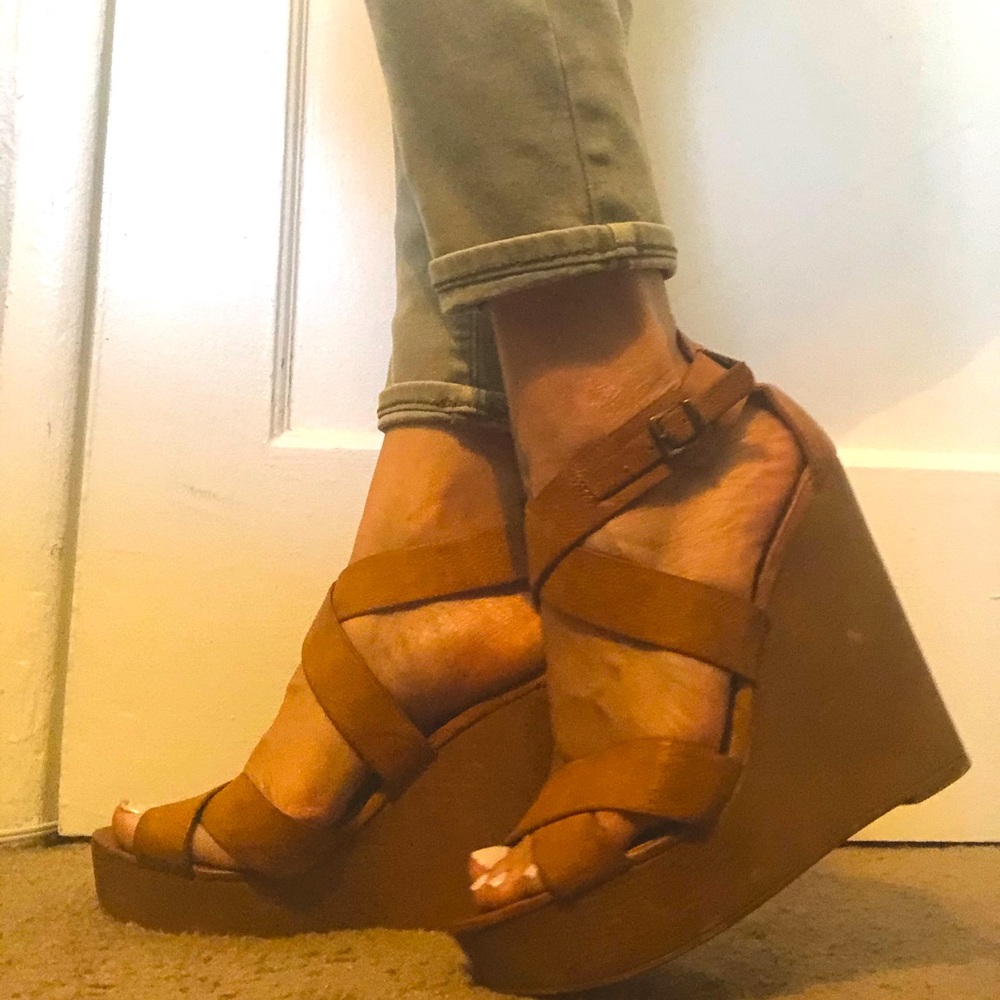 Forever 21 Strappy Wedge